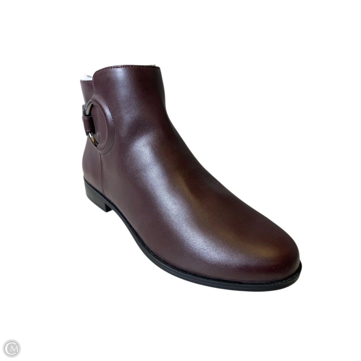 Boots Ankle Flats By Alfani In Maroon, Size: 9