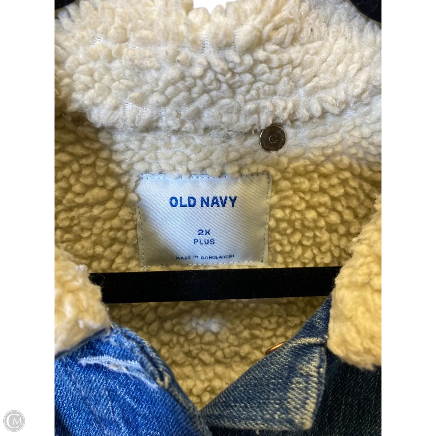 Jacket Denim By Old Navy In Blue Denim, Size: 2x