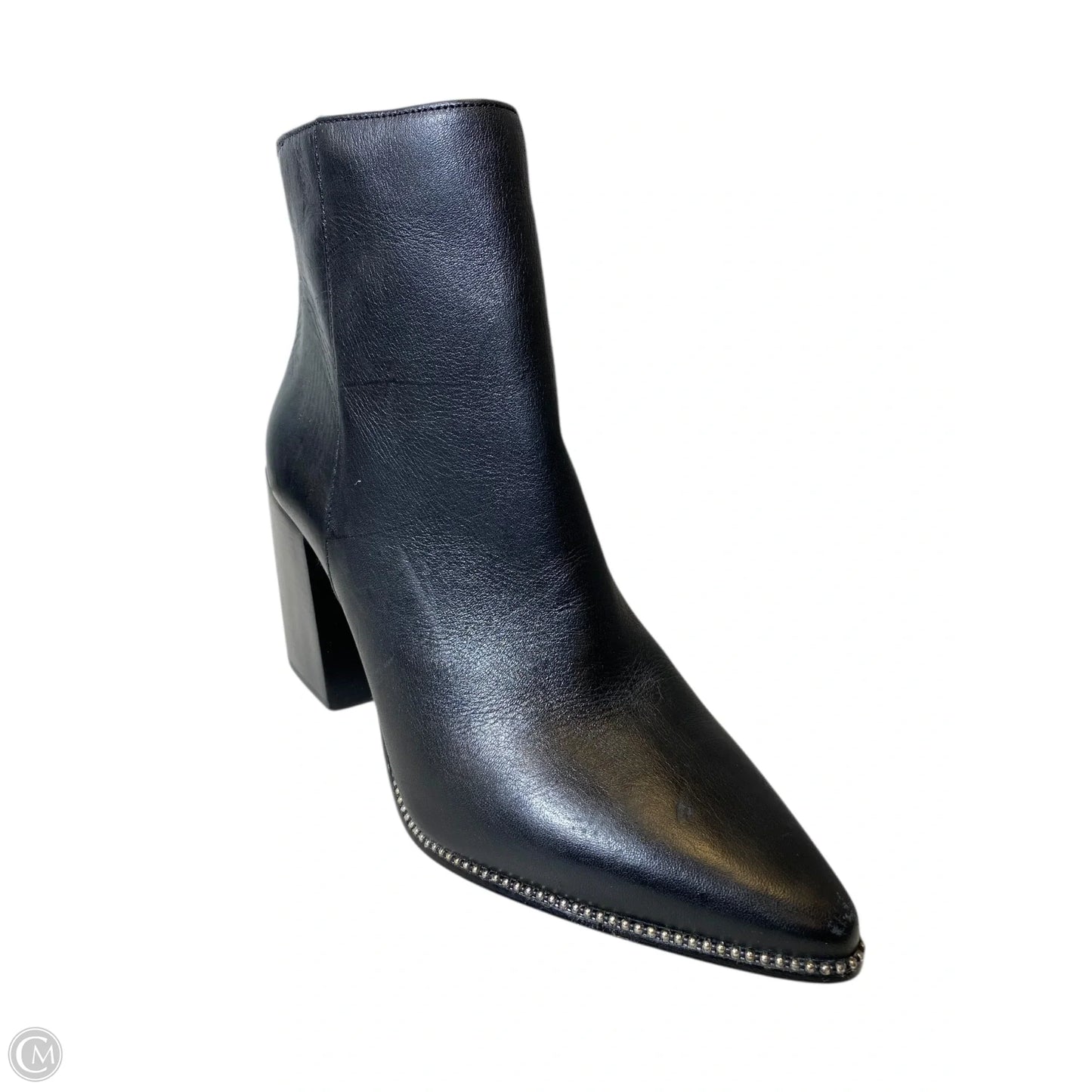 Boots Ankle Heels By Steve Madden In Black, Size: 9