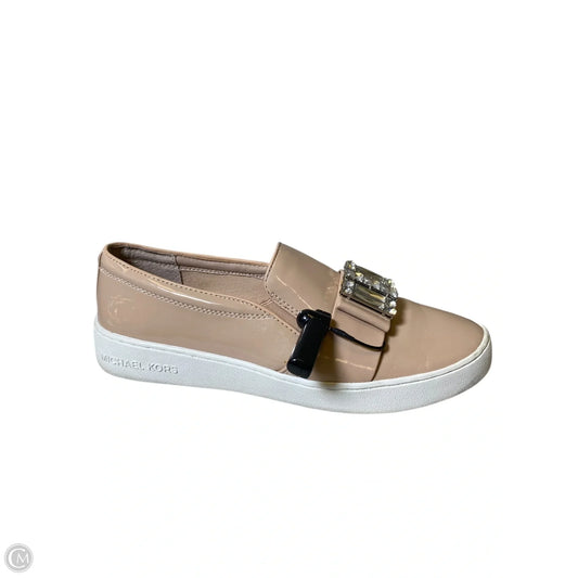 Shoes Designer By Michael Kors In Tan, Size: 8