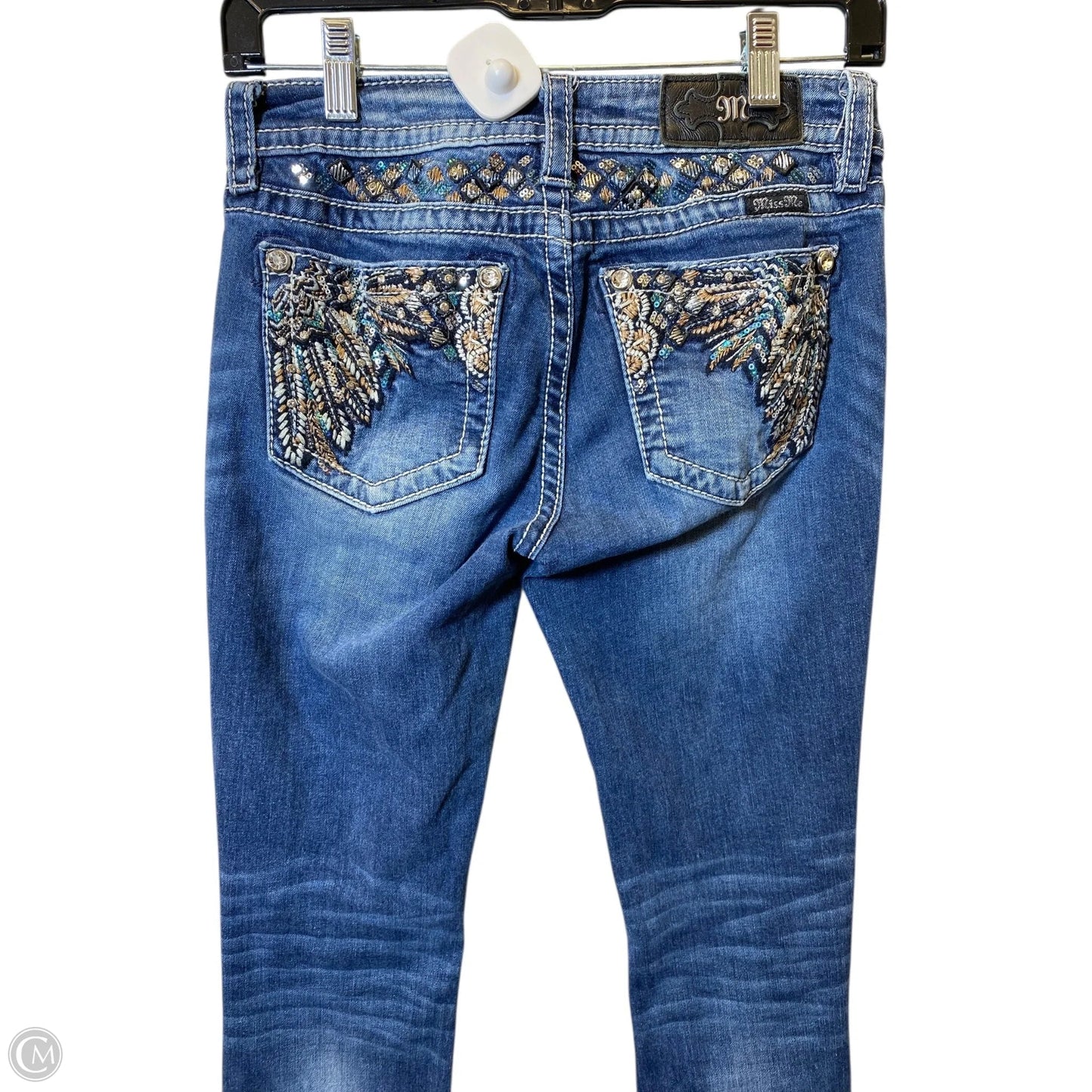 Jeans Flared By Miss Me In Blue Denim, Size: 2