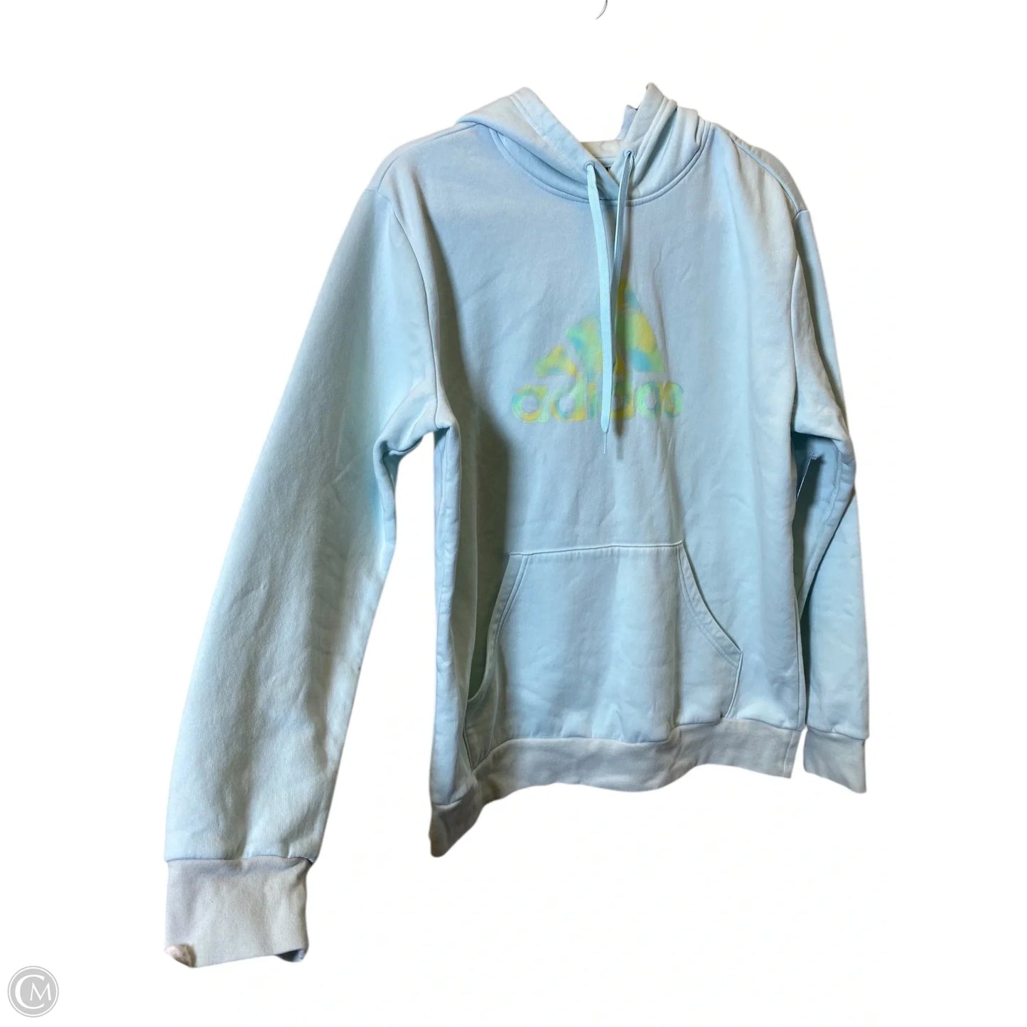 Sweatshirt Hoodie By Adidas In Blue, Size: Xl