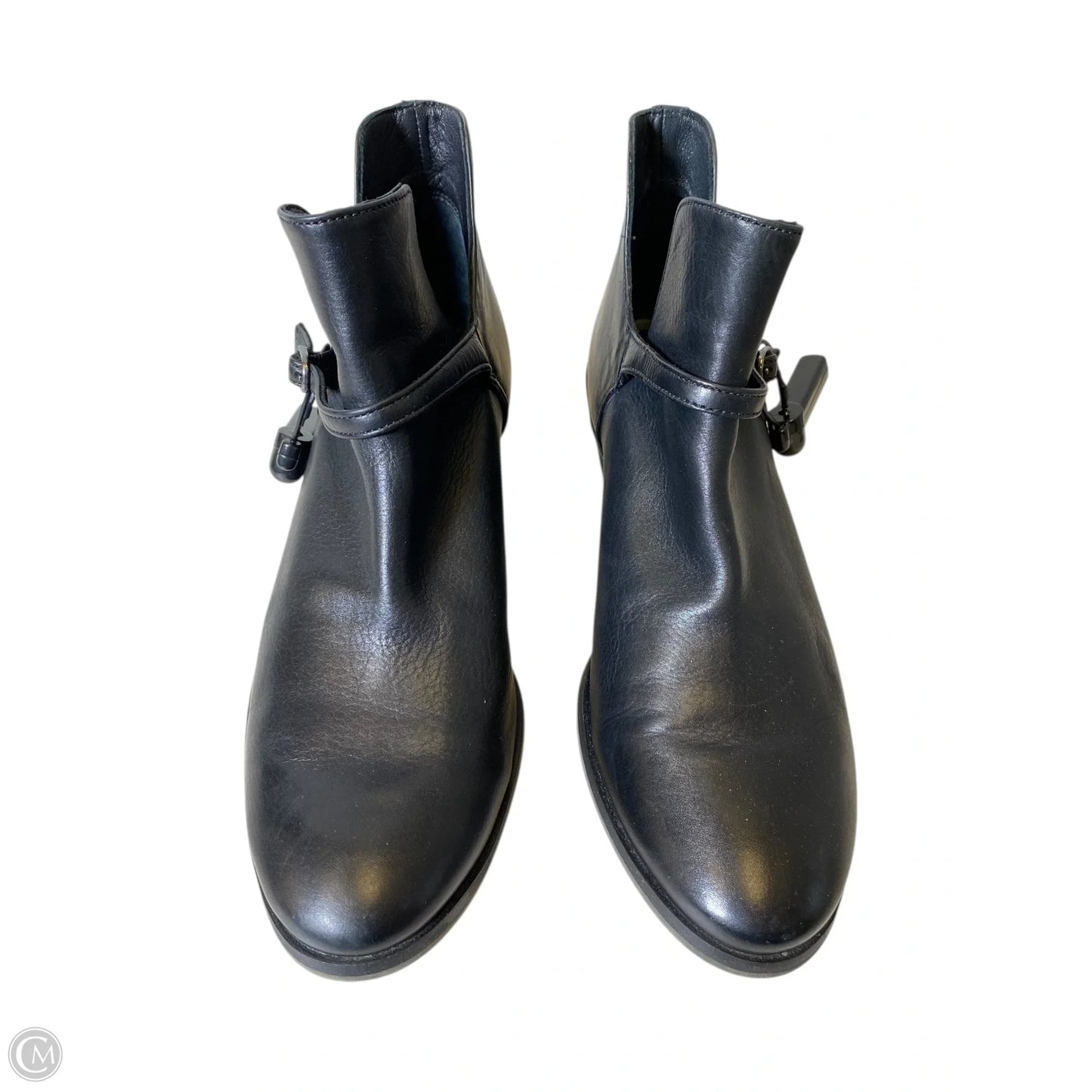 Boots Ankle Heels By Sam Edelman In Black, Size: 6.5