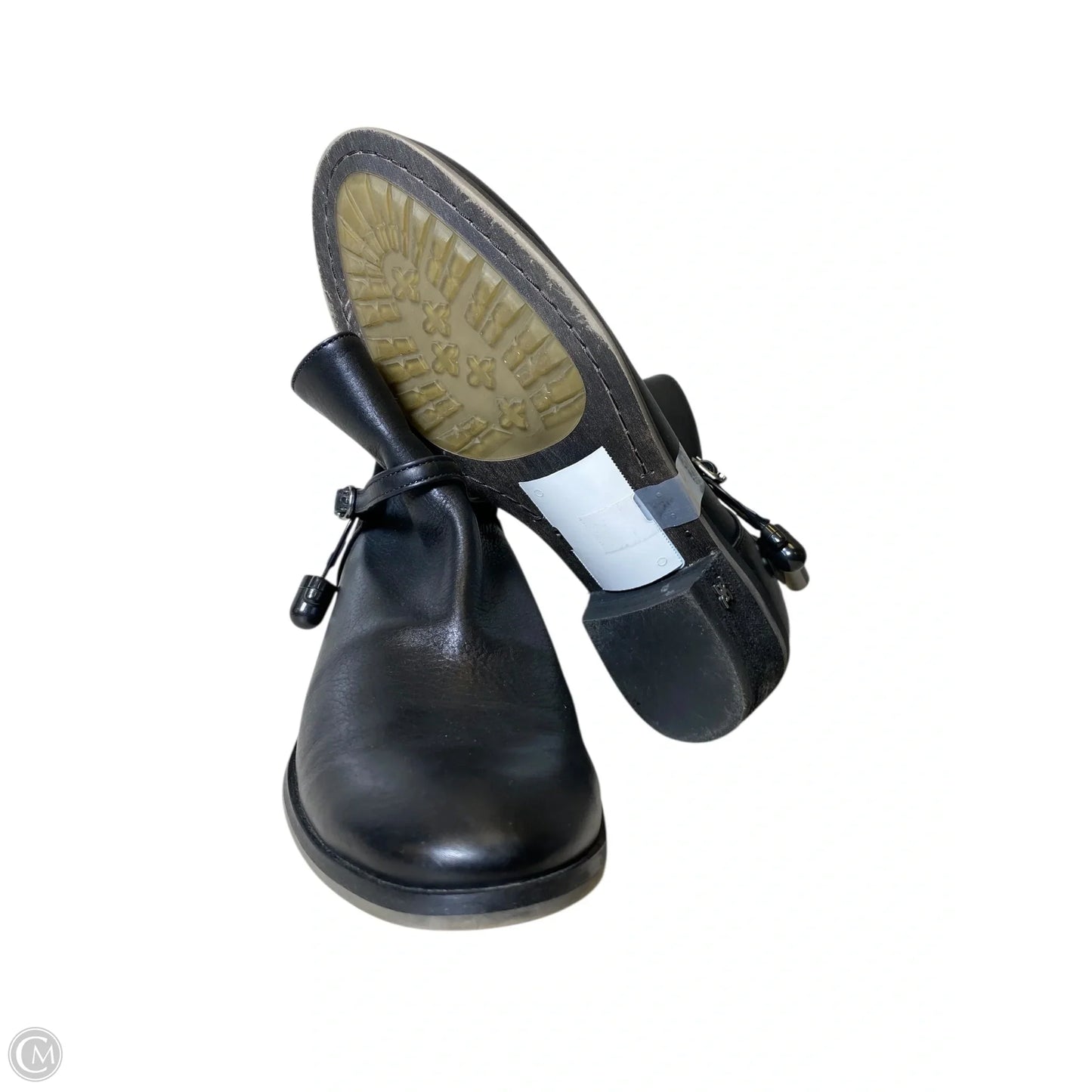 Boots Ankle Heels By Sam Edelman In Black, Size: 6.5