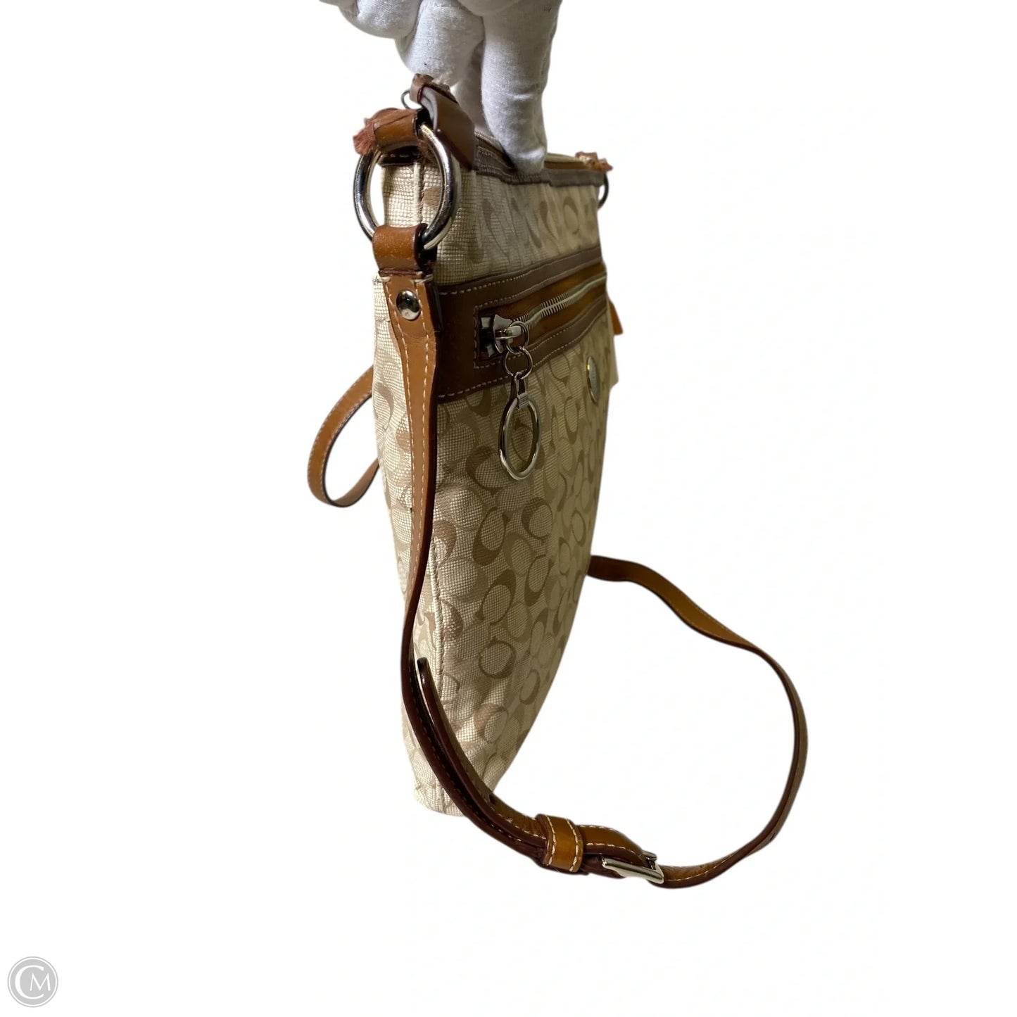 Crossbody Designer By Coach, Size: Medium