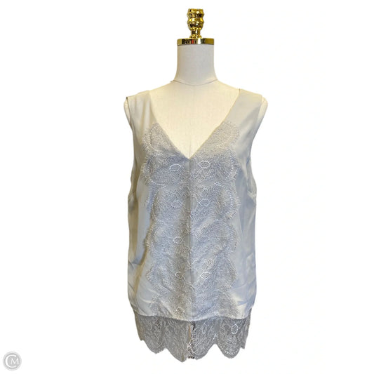 Top Sleeveless By Antonio Melani In Grey, Size: M