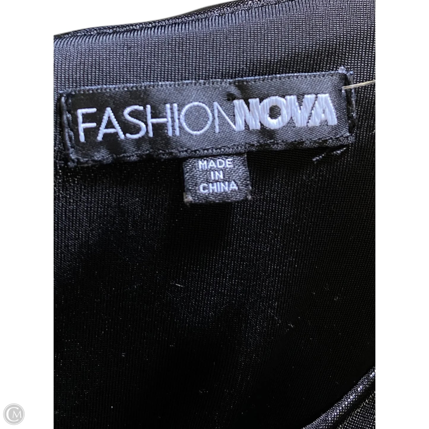 Top Sleeveless By Fashion Bug In Black, Size: L