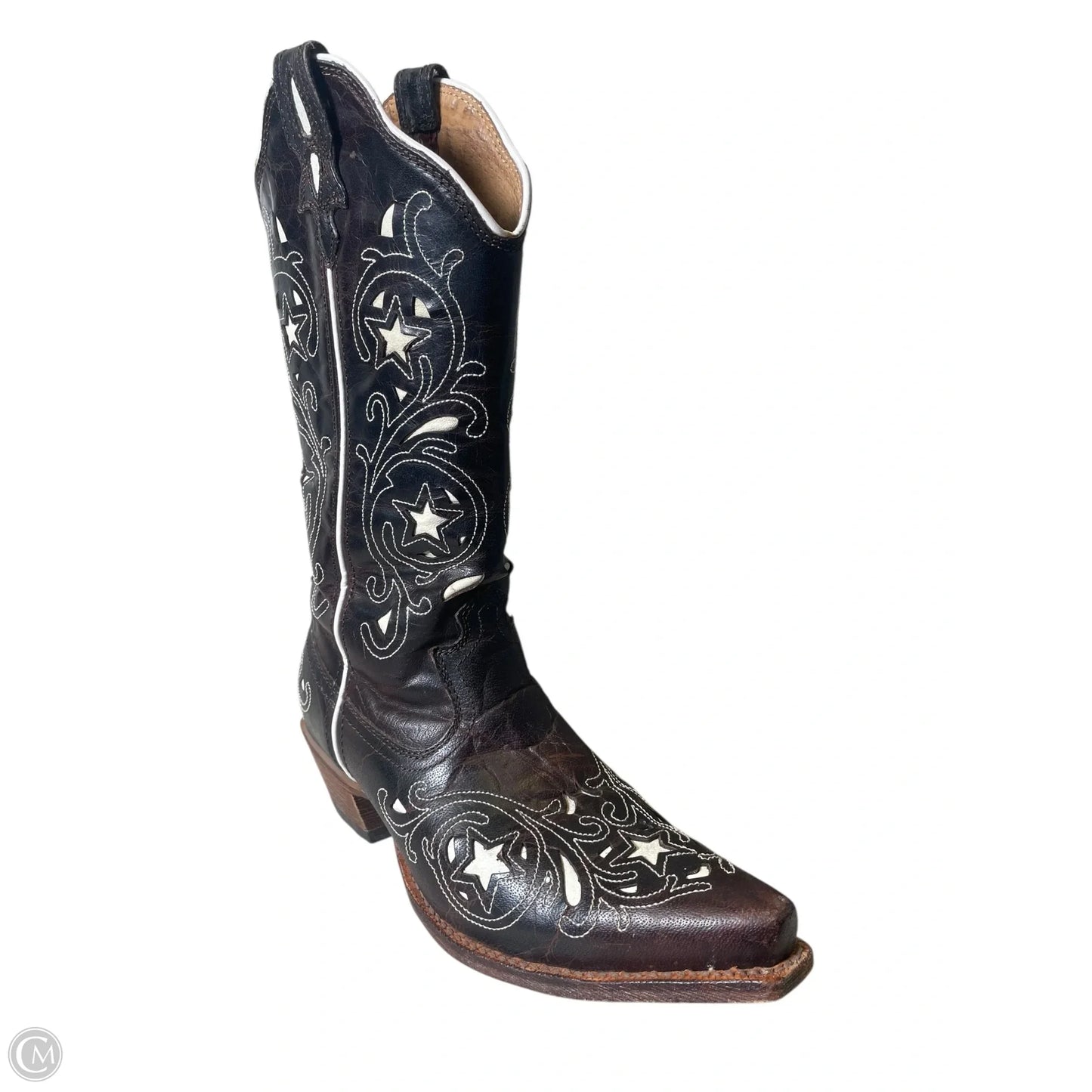 Boots Western By Sloggers In Brown & White, Size: 9