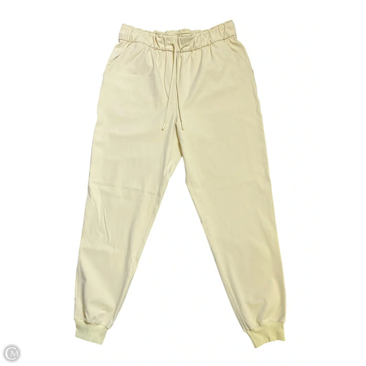 Athletic Pants By Lululemon In Yellow, Size: M