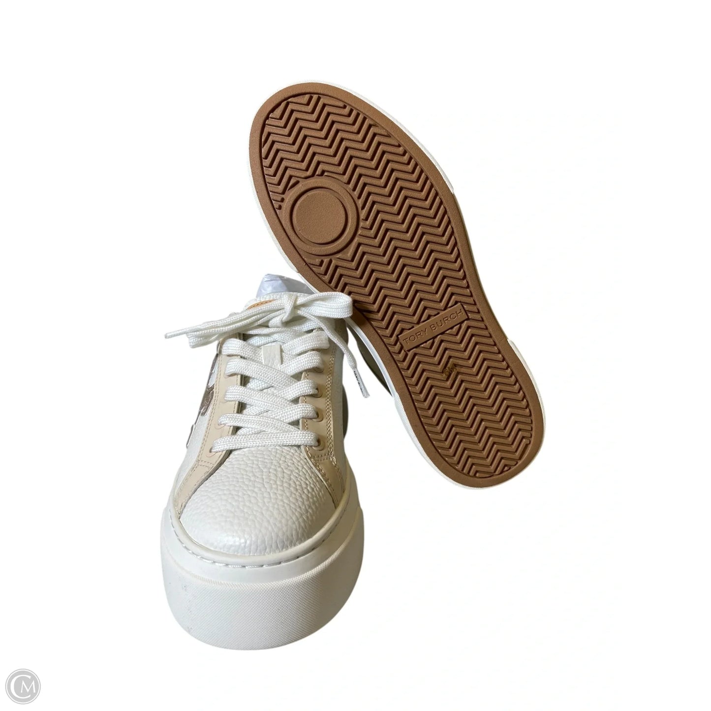 Shoes Designer By Tory Burch In Cream, Size: 6