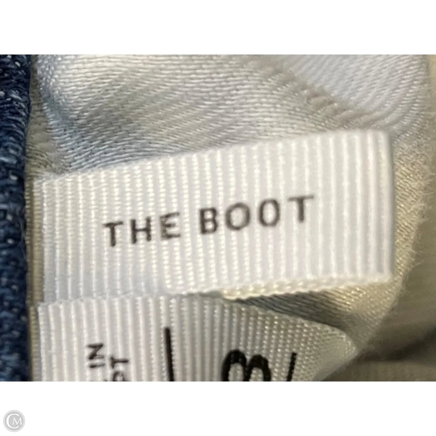 Jeans Flared By Loft In Blue Denim, Size: 16