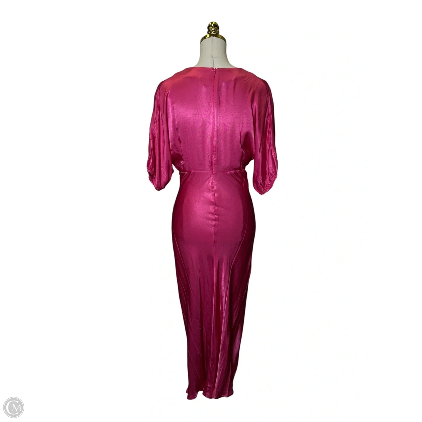 Dress Casual Maxi By Nation In Pink, Size: M