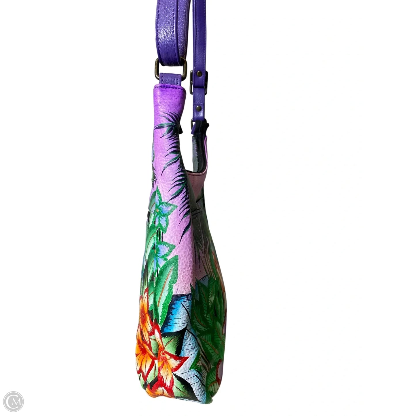 Handbag By Anuschka, Size: Medium