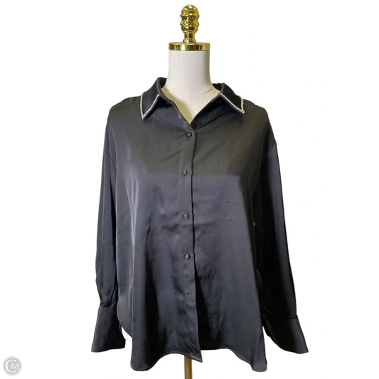 Top Long Sleeve Designer By Jason Wu In Black, Size: M