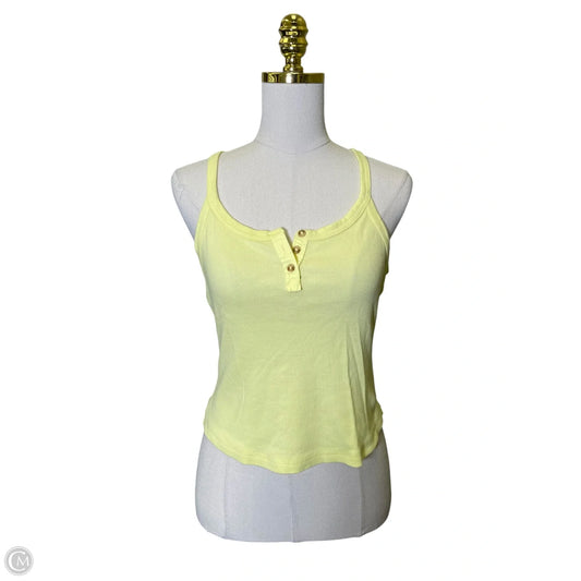 Top Sleeveless By Pilcro In Green, Size: M