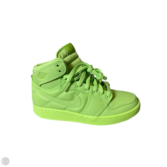 Shoes Athletic By Nike In Green, Size: 8