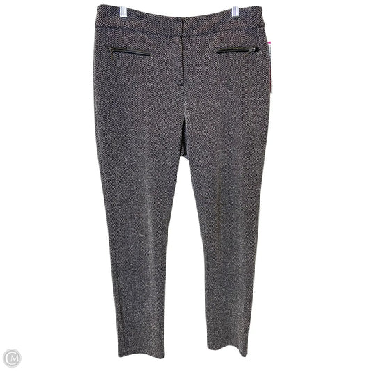 Pants Dress By Apt 9 In Black & White, Size: 12