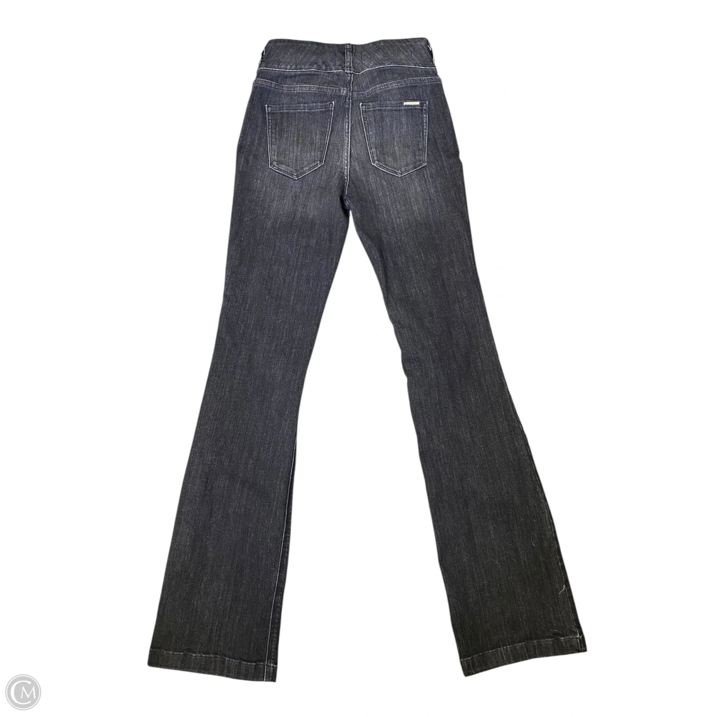 Jeans Flared By White House Black Market In Black, Size: 0