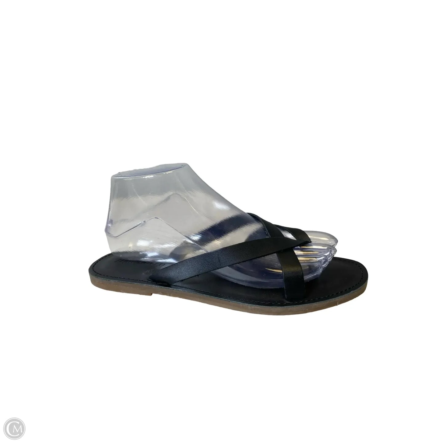 Sandals Flats By Madewell In Black, Size: 8.5