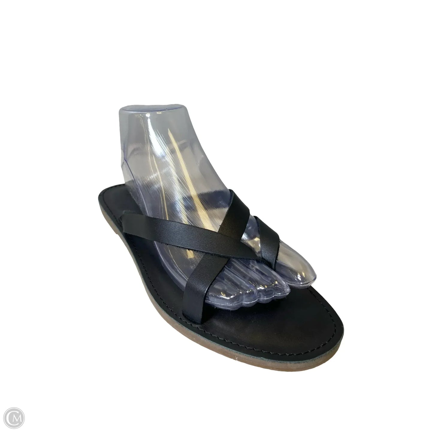 Sandals Flats By Madewell In Black, Size: 8.5