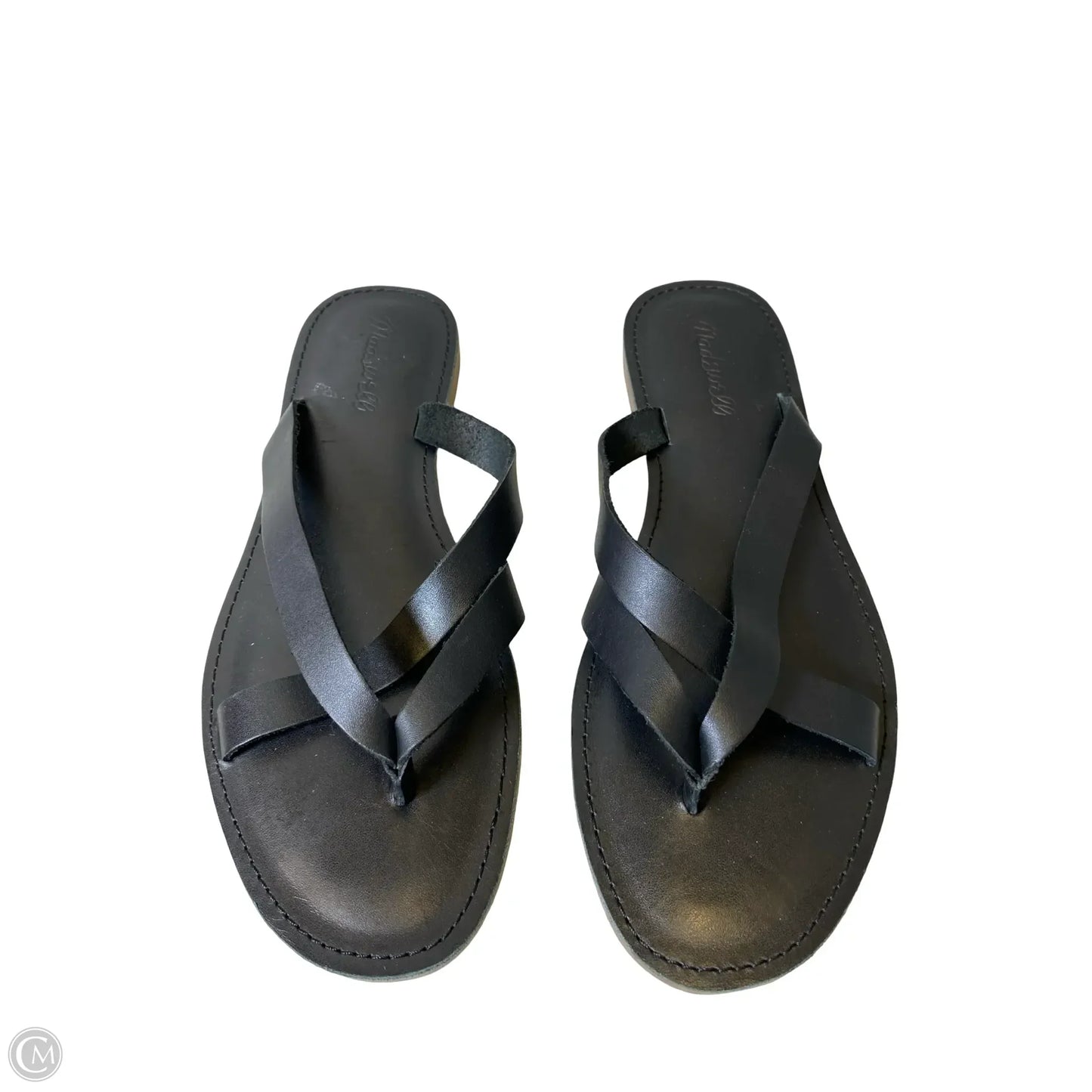Sandals Flats By Madewell In Black, Size: 8.5