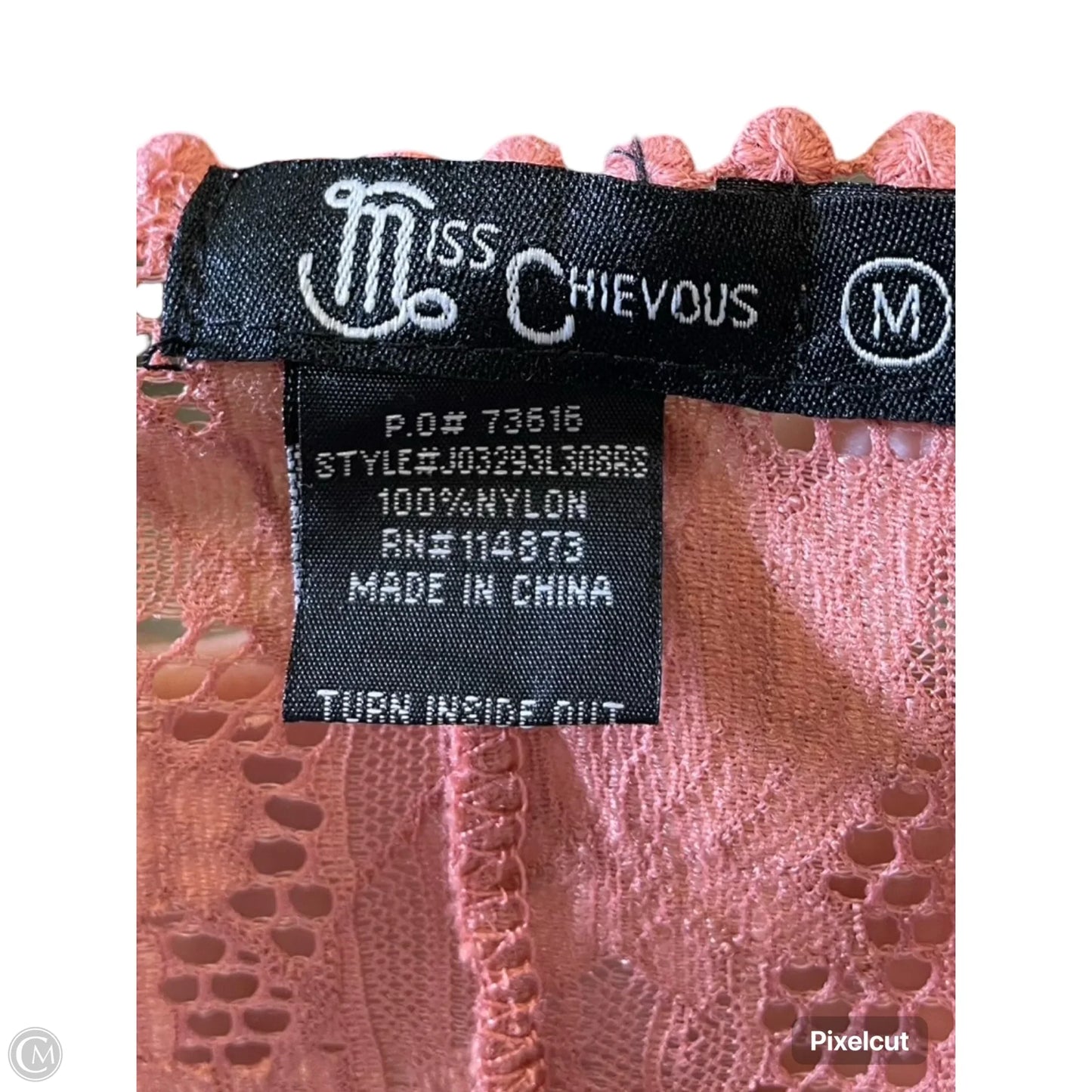 Kimono By Miss Chievous In Peach, Size: M