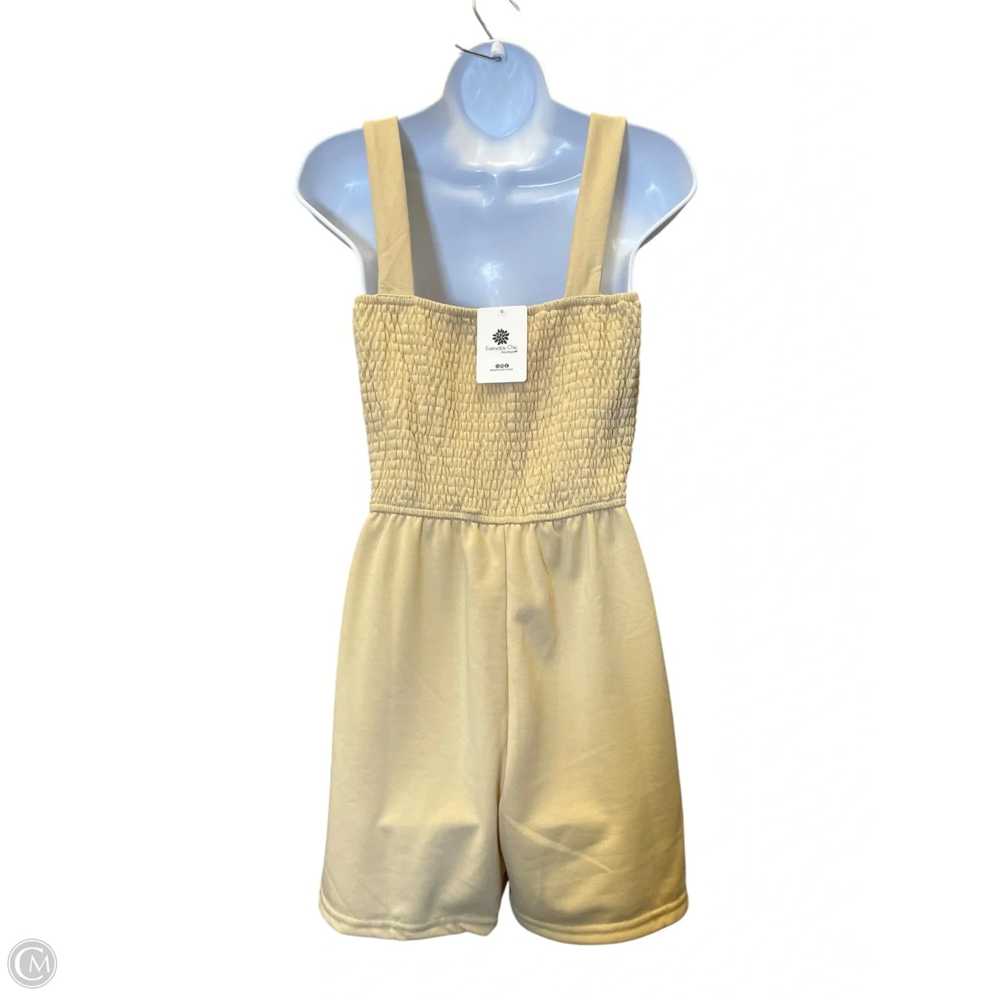 Romper By Clothes Mentor In Yellow, Size: L