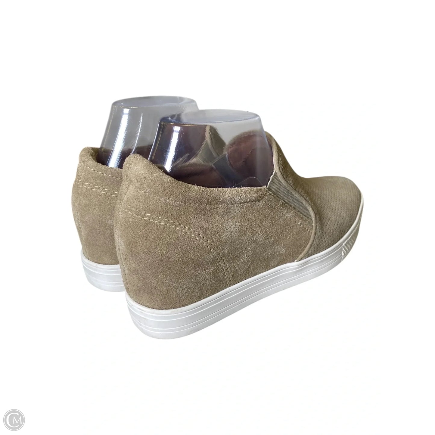 Shoes Heels Wedge By Caslon In Taupe, Size: 8