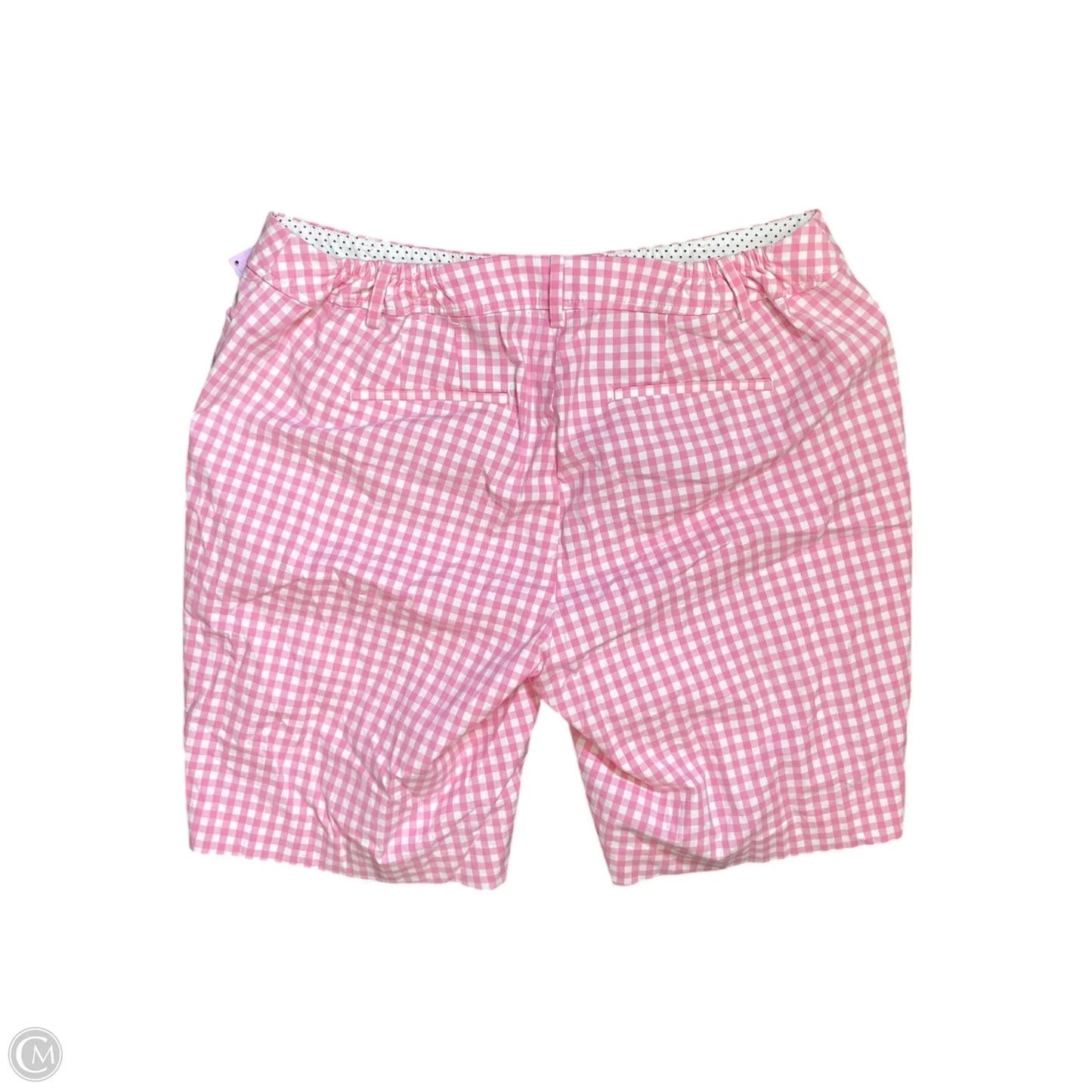 Shorts By Talbots In Pink & White, Size: 14