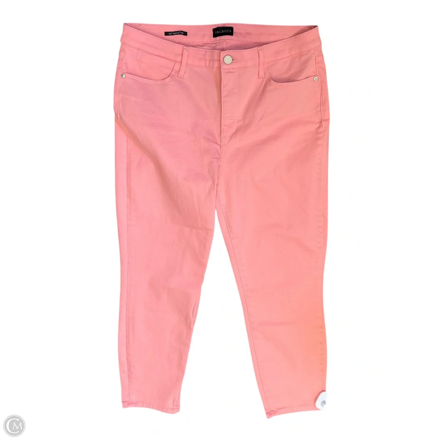 Jeans Skinny By Talbots In Pink, Size: 10