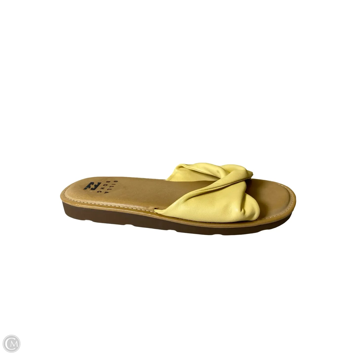 Sandals Flats By Billabong In Yellow, Size: 8.5