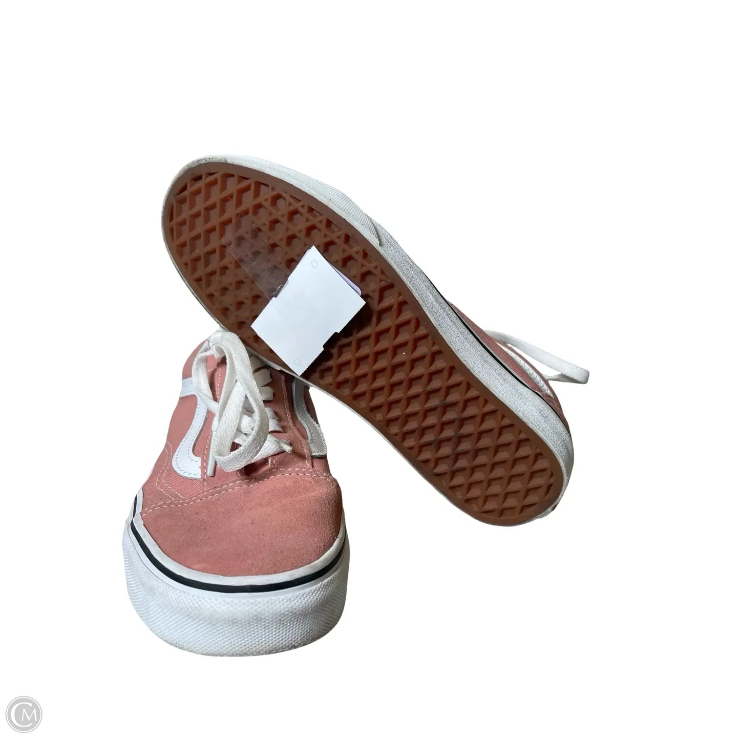 Shoes Flats By Vans In Pink, Size: 7