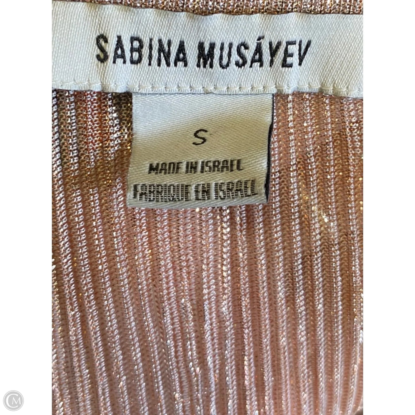 Dress Party Short By Clothes Mentor In Rose Gold, Size: S