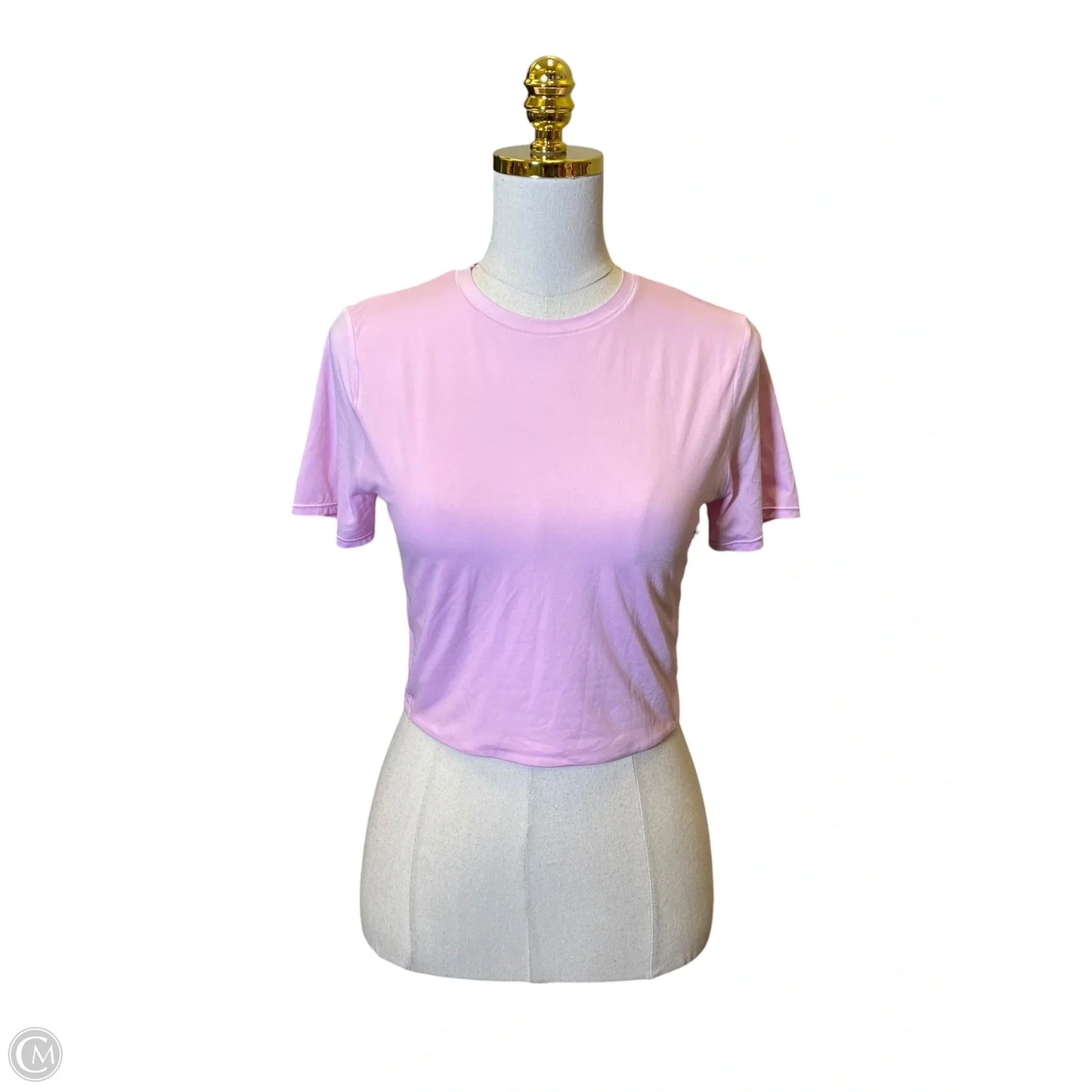 Top Short Sleeve By Clothes Mentor In Pink, Size: S