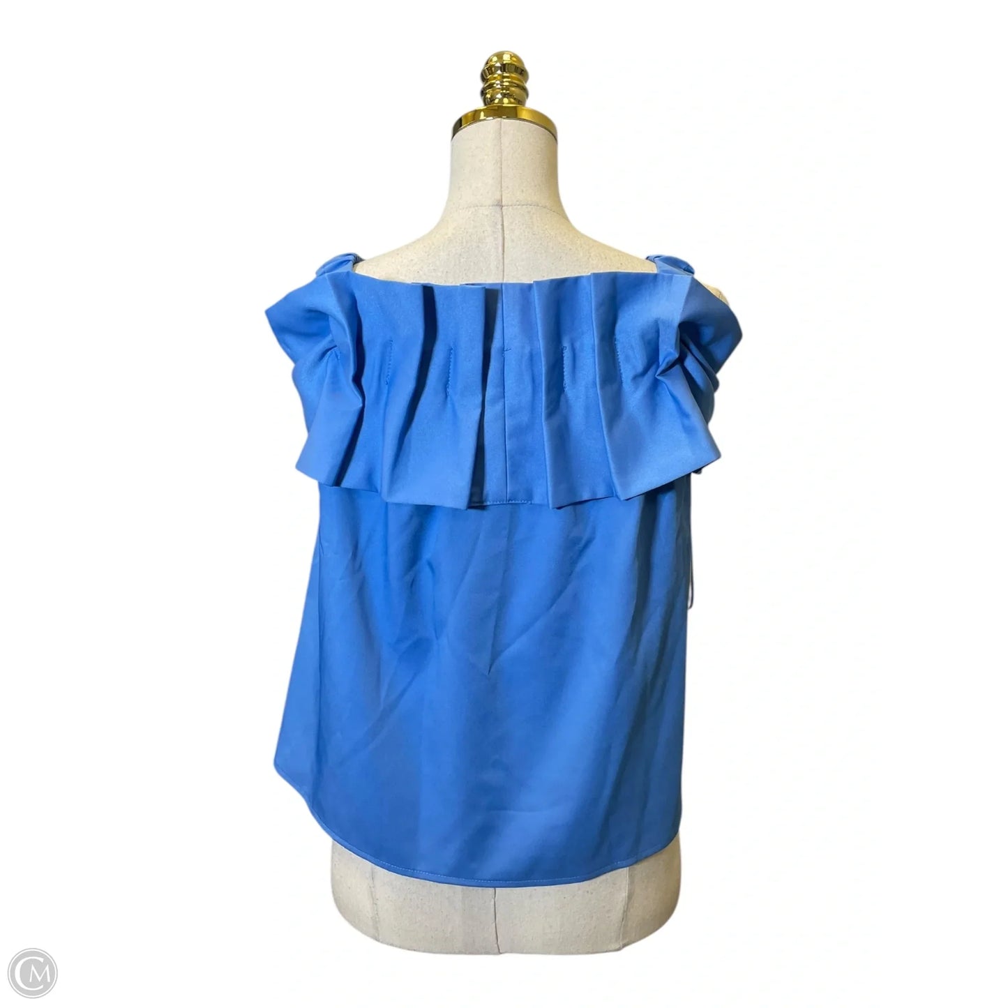 Top Sleeveless By Tcec In Blue, Size: L