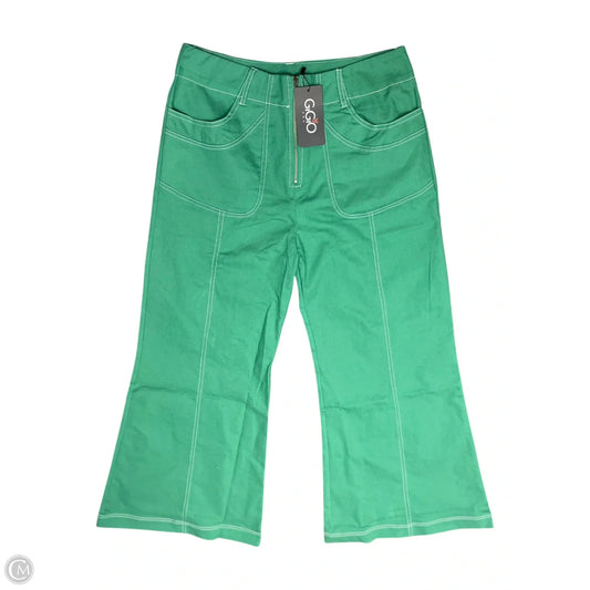 Pants Wide Leg By Gigio In Green, Size: L