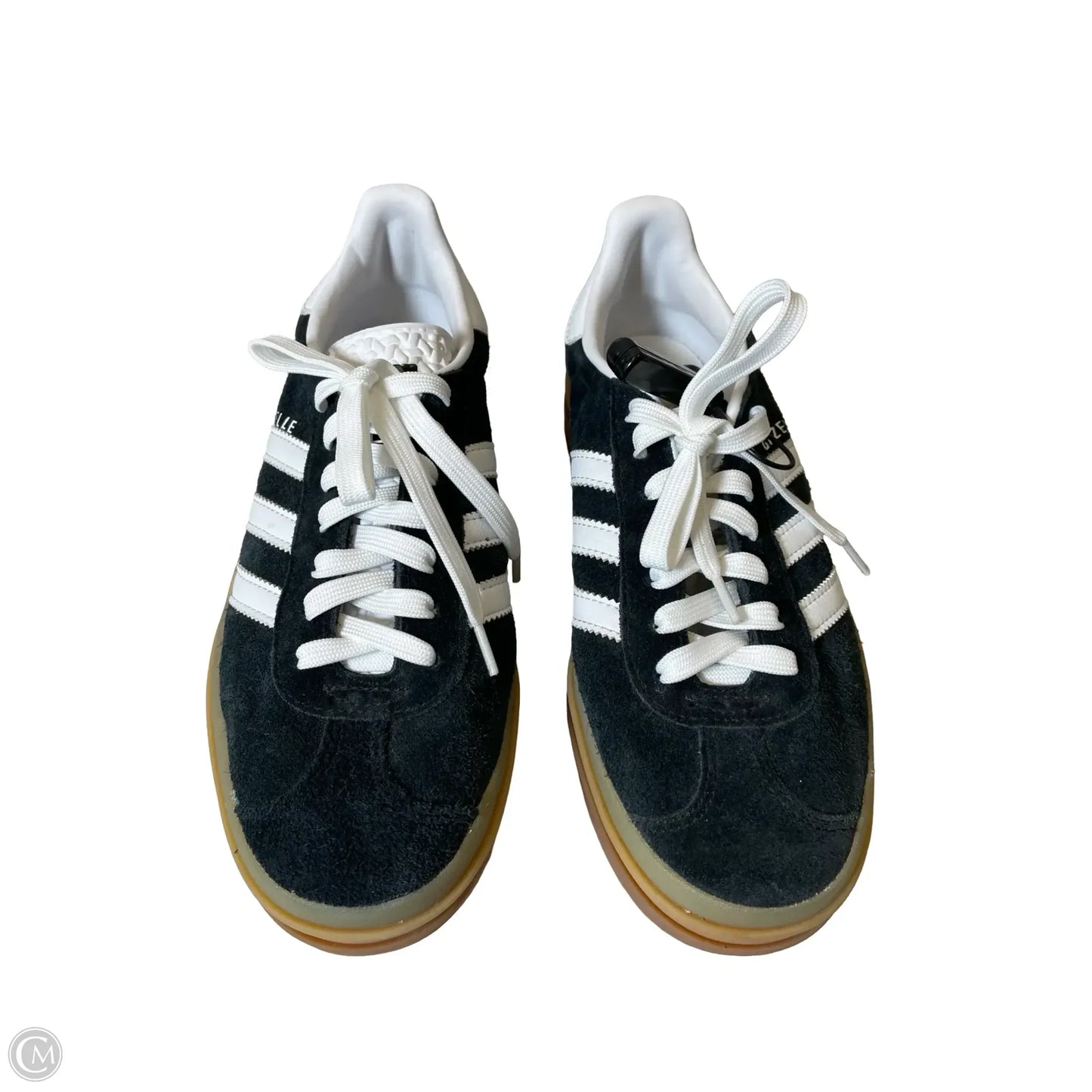 Shoes Heels Platform By Adidas In Black & White, Size: 7.5