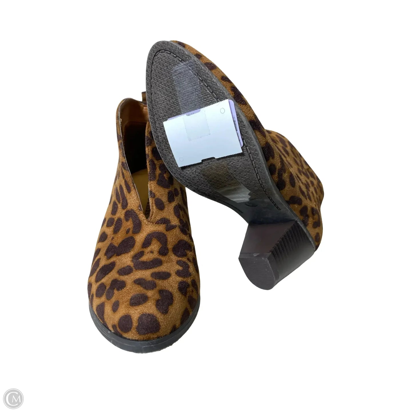 Boots Ankle Heels By Pierre Dumas In Animal Print, Size: 6