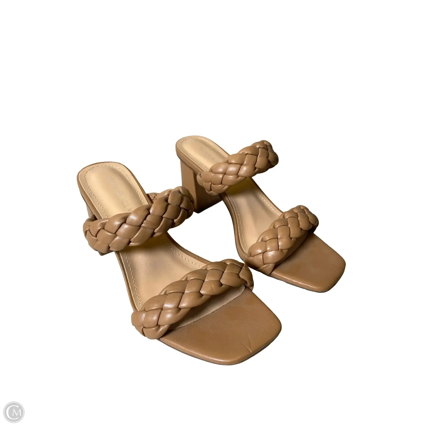 Shoes Heels Block By Sincerely Jules In Brown, Size: 6.5