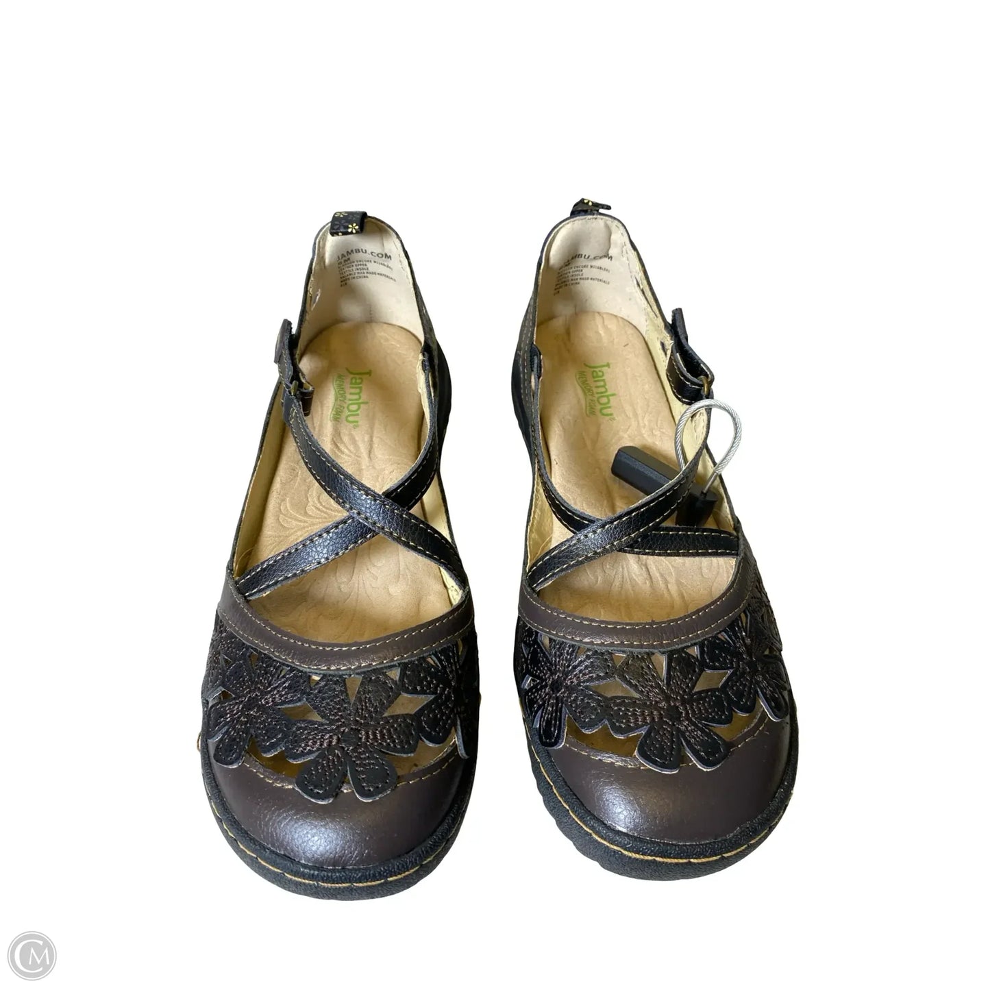 Shoes Flats By Jambu In Brown, Size: 8