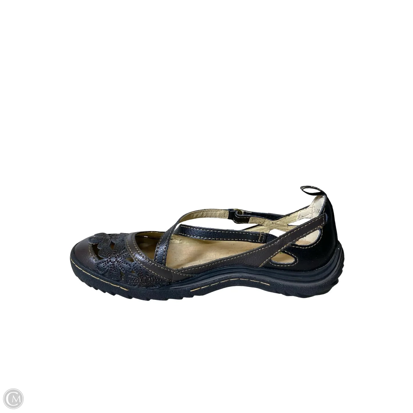 Shoes Flats By Jambu In Brown, Size: 8