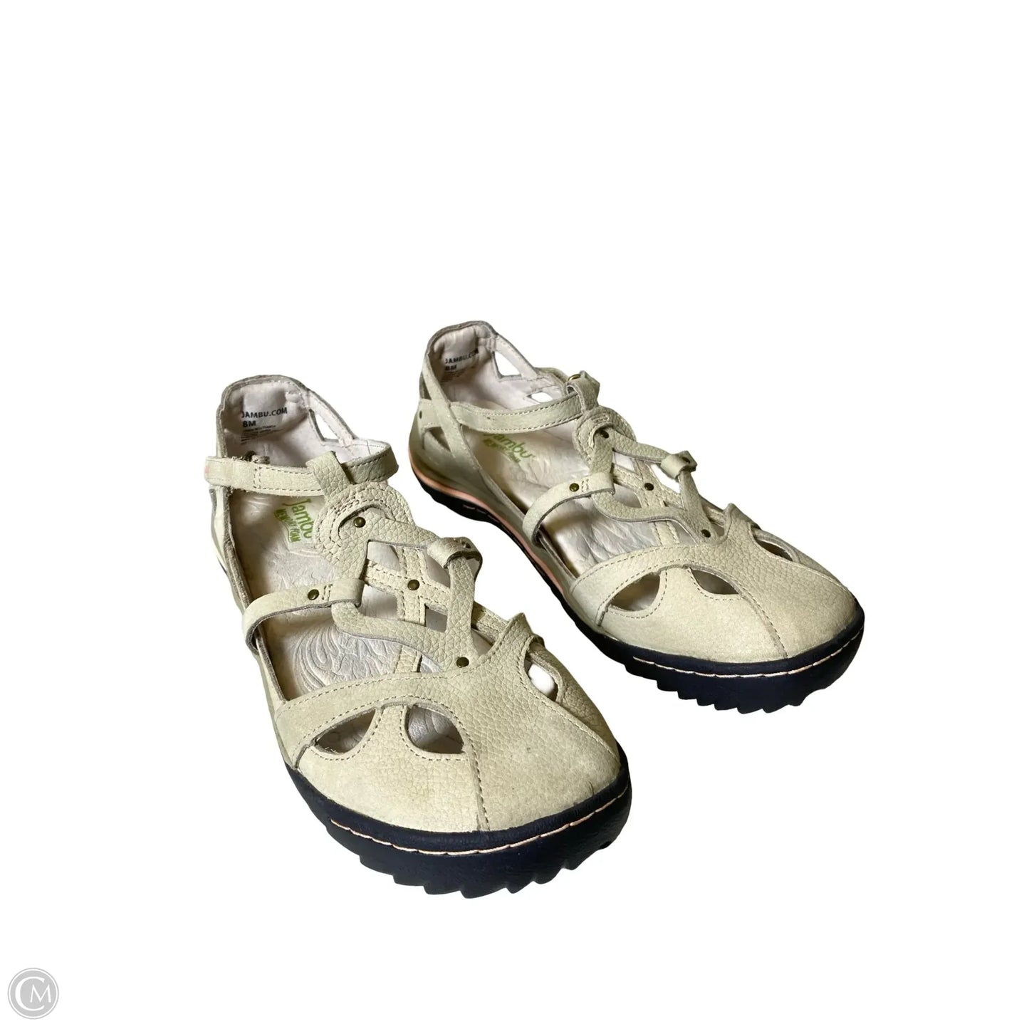 Shoes Flats By Jambu In Beige, Size: 8