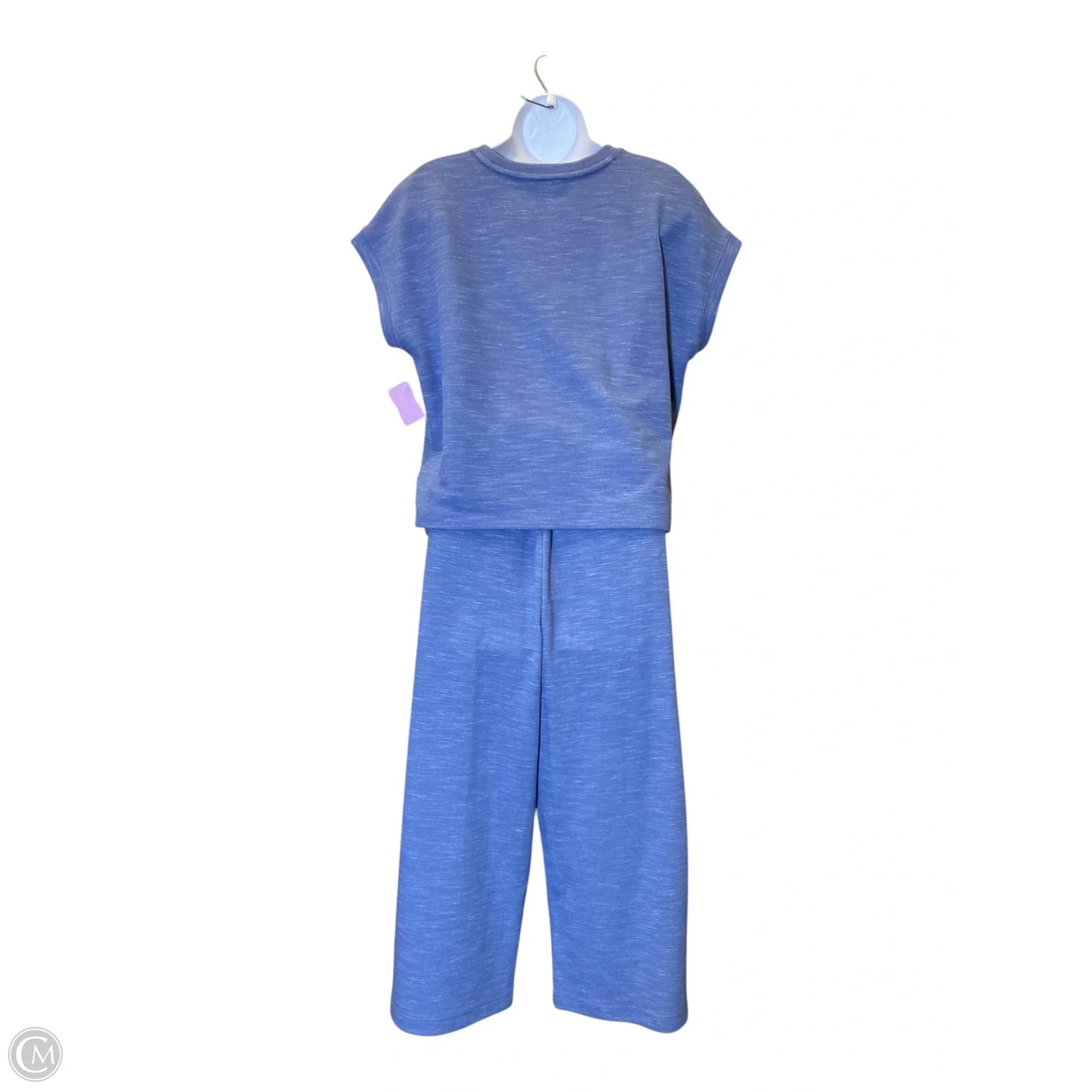 Top 2pc Short Sleeve By Talbots In Blue, Size: S