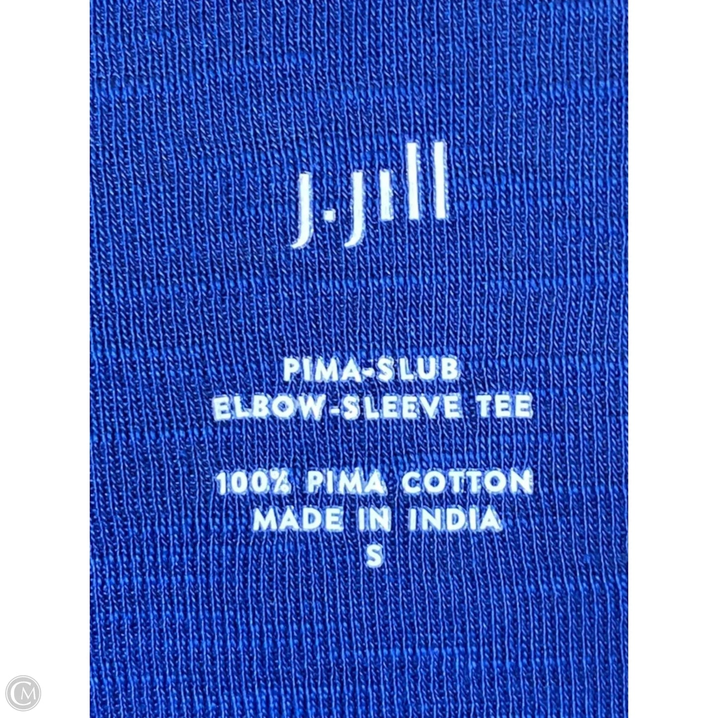 Top 3/4 Sleeve By J. Jill In Navy, Size: S