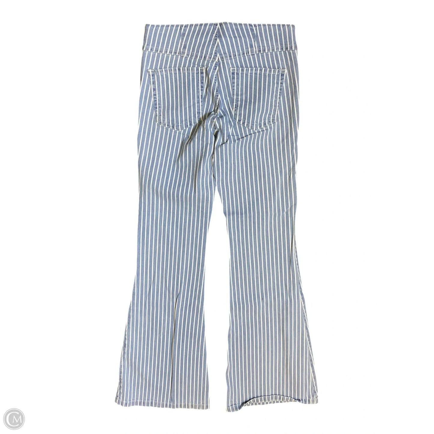 Jeans Flared By Ella Moss In Striped Pattern, Size: 6