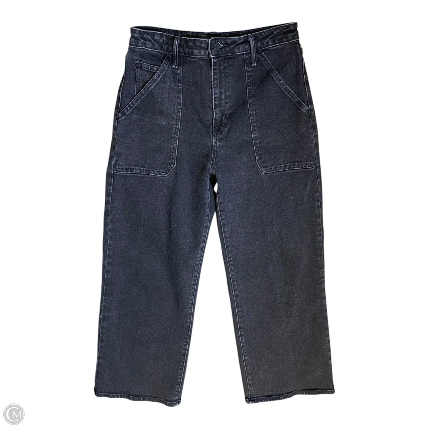 Jeans Wide Leg By Just Black In Black, Size: 6