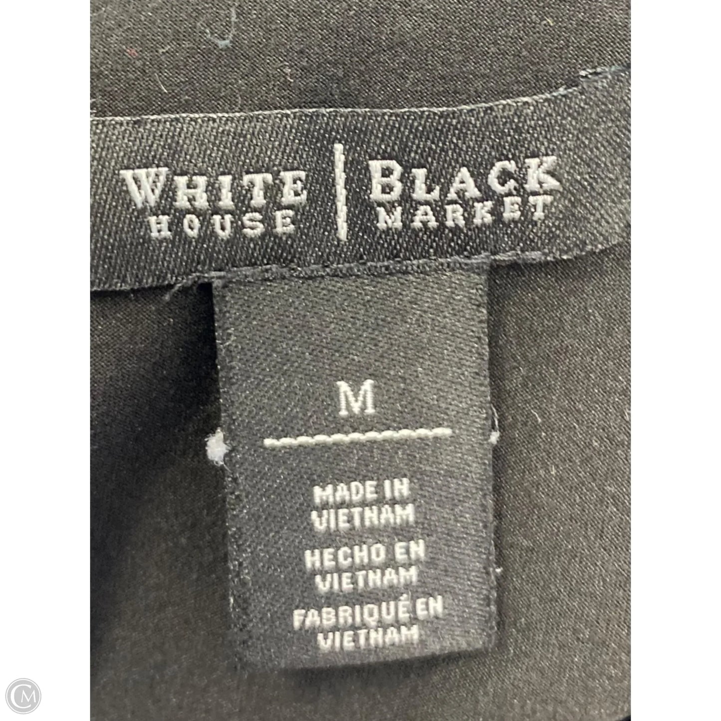 Dress Casual Short By White House Black Market In Black, Size: M