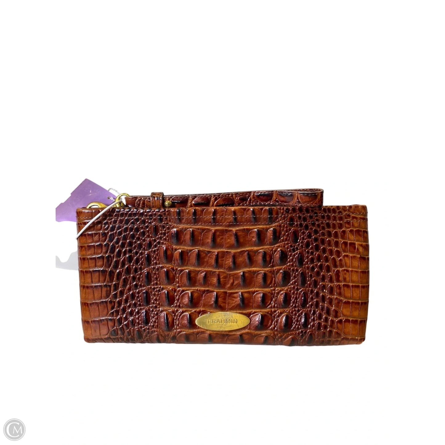 Clutch Designer By Brahmin, Size: Medium