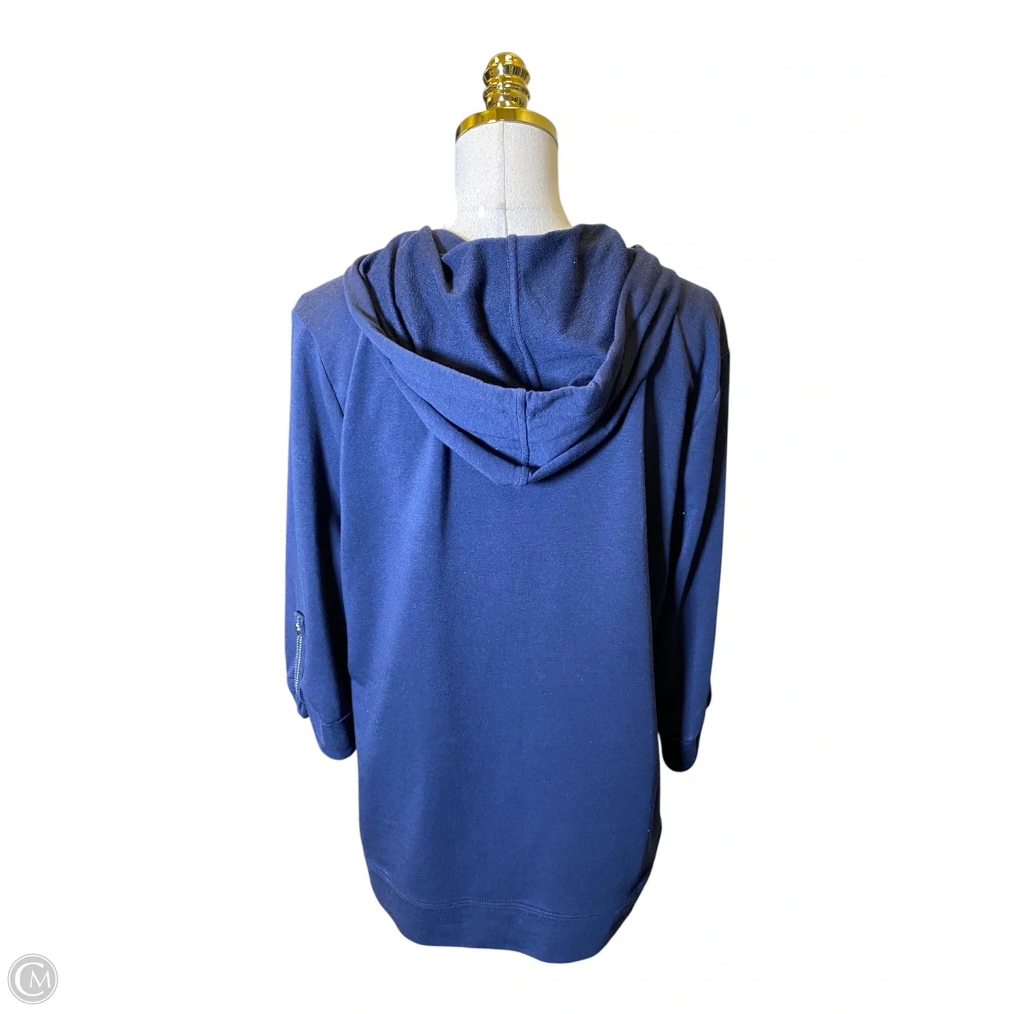 Jacket Other By Chicos In Navy, Size: L