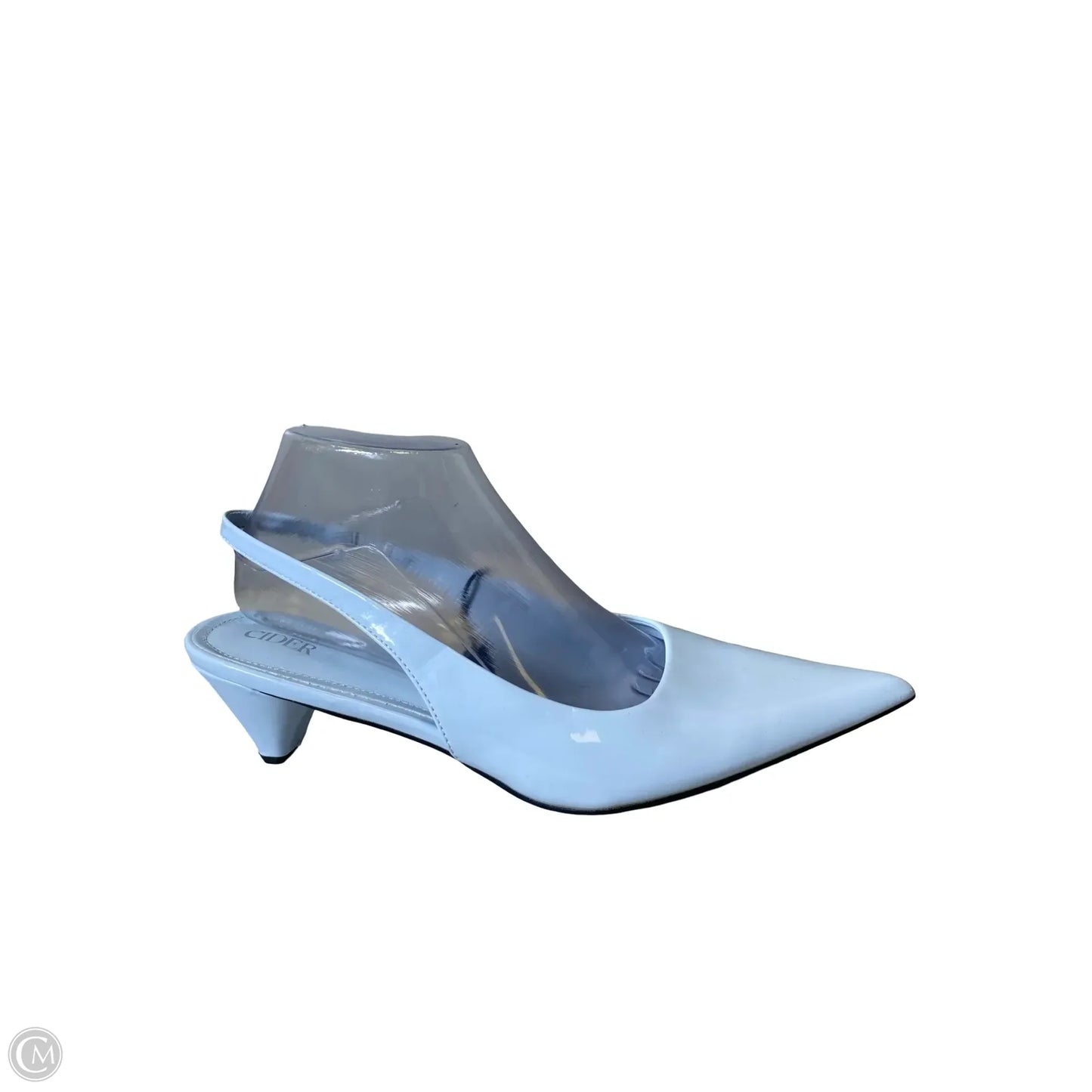 Shoes Heels Block By Cider In Blue, Size: 9.5
